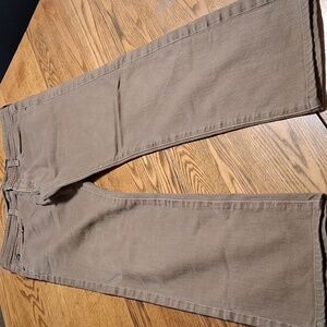 AG ADRIANO GOLDSCHMIED Jeans Mens 31 BROWN MATCHBOX Used SLIM STRAIGHT Preowned
